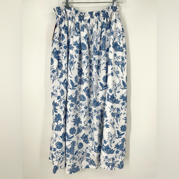 Ivy City Co Indigo Bohemian style maxi skirt - Picture 7 of 7